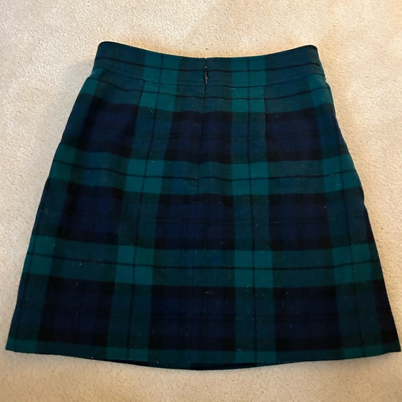 J Crew wool plaid skirt - Picture 3 of 4